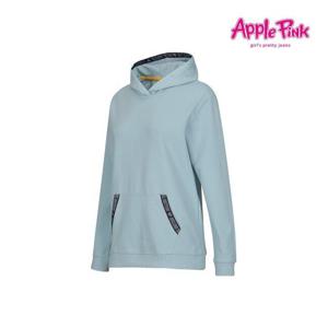 [애플핑크][애플핑크] 레터링 테이프 후드티 (APK8O511GST)