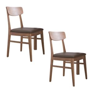 리바트 뉴시나몬 원목식탁의자 2개세트