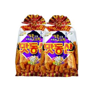 NCM 맛동산 90g 2개 봉지 과자 맛있는 바삭한 안주 스낵