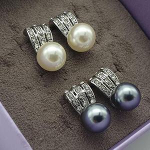 [탈마이야기] 피버세팅 혼주 승무원 10미리 진주귀걸이(귀찌)