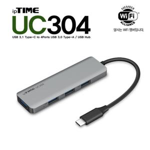 (카드할인) ipTIME UC304 4포트 USB 허브