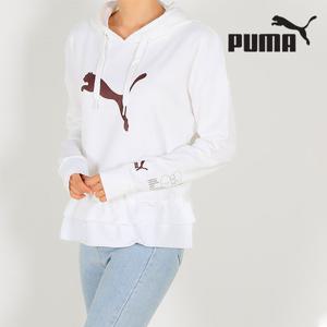 푸마 여성 PUMA X TYAKASHA 후드 티셔츠 595556-02