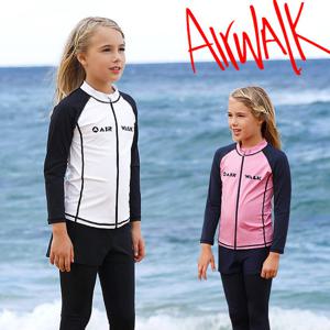 에어워크서프 여아동래쉬가드세트 2피스 YAWe0650