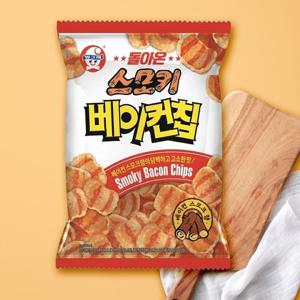 빙그레 스모키 베이컨칩 70g x2 무