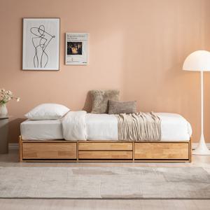 파로마 이즈 로카 원목 수납 침대 매트제외 SS IHD031