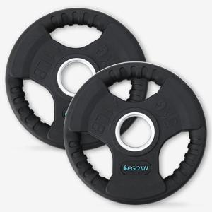 이고진 클럽용 고무 바벨 원판 5kg 2개 51D 역기운동 웨이트