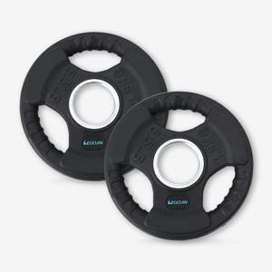 이고진 클럽용 고무 바벨 원판 2.5kg 2개 51D 역기 운동