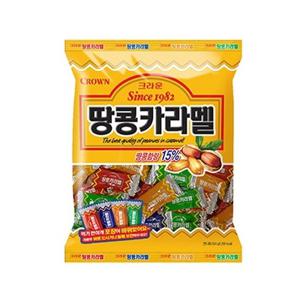 크라운 땅콩카라멜 120g x2