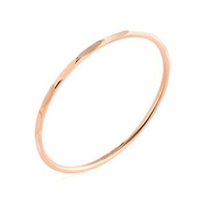 [비앤비골드]14K 0.7mm 라운드 컷팅 반지 NPR21670