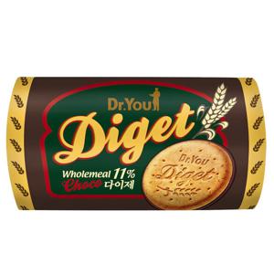 오리온 다이제초코롤 225g x2