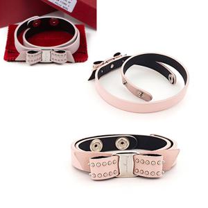 [Salvatore Ferragamo] 레더 팔찌 VARA