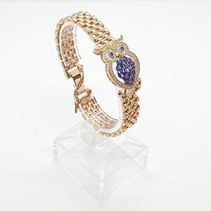 [갤러리민] 라루체블루 부엉이팔찌/레이어드/드롭/큐빅팔찌