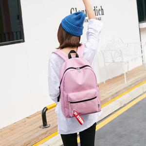 딕피스트 5컬러 데일리 포켓 무지 백팩 책가방 TDF637