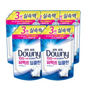 다우니 액체형 리필 세탁세제 퍼펙트 딥클린 1.4L 5ea