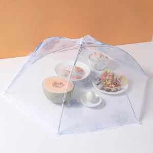 원터치 접이식 식탁보(랜덤) / 음식덮개 밥상보 푸드커버 보관