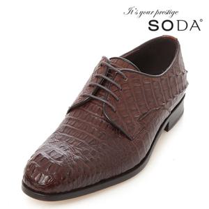 [소다 공식] SODA 남성 프리미엄 악어가죽 AMM506 RU20 (3cm)