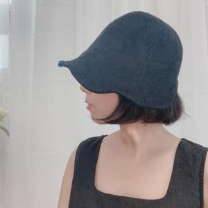 [블루피오레] 골덴 튤립 육각 벙거지 모자 BFH843