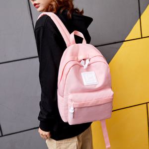 딕피스트 8컬러 여학생 가벼운 방수 원단 무지 컬러백팩 TDF937