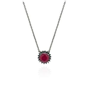 [갤러리민] 아이스 큐빅 레드 목걸이/드롭목걸이/여성팔찌