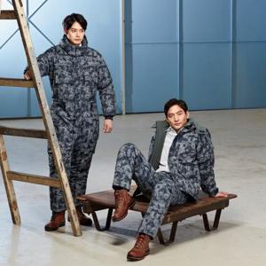 KSK 800 겨울작업복 상하세트 방한복 정비복