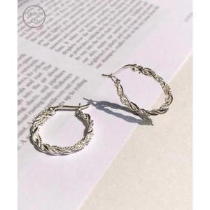 [제이블링] 꼬임 링 귀걸이