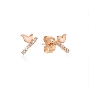 [티르리르] 브렝땅 실버 핑크 귀걸이 TESSVP00245S