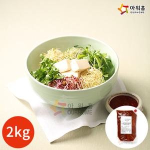 아워홈 행복한맛남 비빔밥용 매콤 양념장 2kg x 1봉