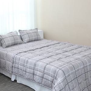 이솔홈 모던체크 차렵이불 Q