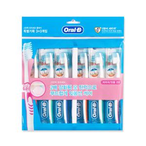 오랄비 고탄력 초미세모 칫솔 클래식 6개입