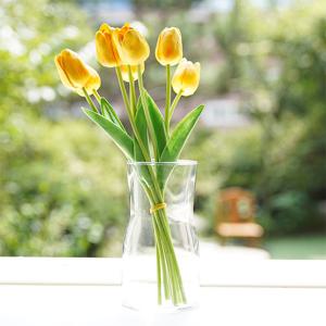 투명 유리 화병 오팔 인테리어소품 꽃병
