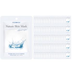(100매)푸드어홀릭 네이처스킨 히알루론산 마스크팩