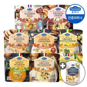 폰타나 전자레인지용수프 180g 8팩 골라담기 +구매기프트
