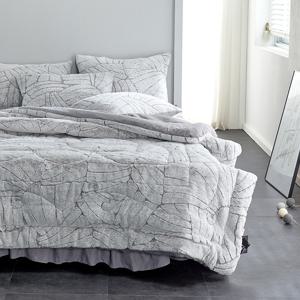 10MM 풀달 헬라 프리미엄 극세사 SS 차렵이불세트 그레이