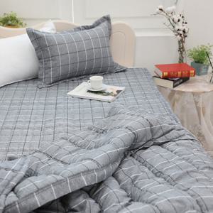 이솔홈 스테이 그레이 먼지없는 싱글세트 기숙사 차렵이불세트