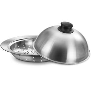 키친아트 돔 스티머 24~28cm겸용 찜판뚜껑세트/찜기