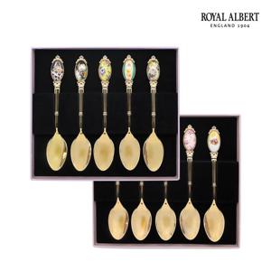[로얄알버트] 100주년 디저트스푼 5P 세트(후기)
