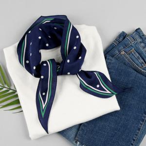 [베네]도트 마름모 스카프