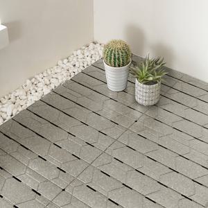 알뜨리 거실 베란다 매트 그레이2P 층간소음 놀이방 매트