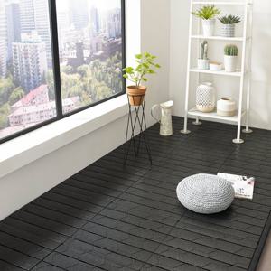 알뜨리 거실 베란다 매트 블랙6P 층간소음 놀이방 매트