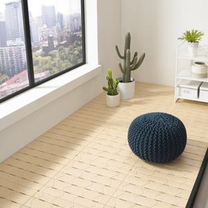 알뜨리 거실 베란다 매트 베이지6P 층간소음 놀이방 매트
