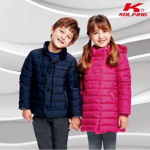 콜핑 여아동 덕다운 패딩자켓