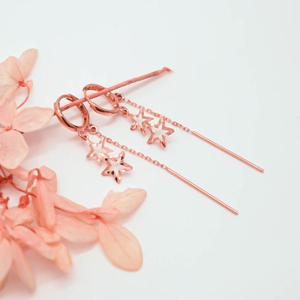 오팔하우스 14k 별 컷팅 원터치 귀걸이 OPNIE3260