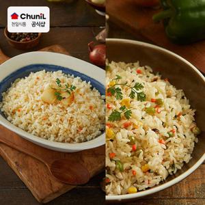 [천일식품] 인기볶음밥2종(각5봉,총10봉) 갈릭,야채
