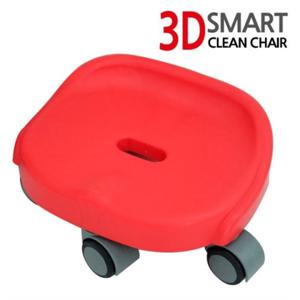 3D스마트 클린체어 바퀴의자 무빙 청소의자