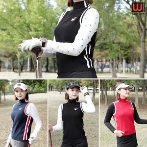 [체스][기획상품] 미우 바모그 여성골프 니트조끼