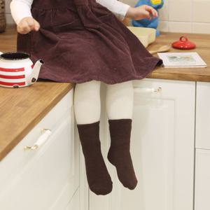 [NY코튼클럽] K3002 아동 베이직 극세사 수면 양말 5족