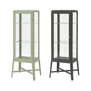 이케아 FABRIKOR 파브리셰르 유리도어수납장 57x150/유리장식장