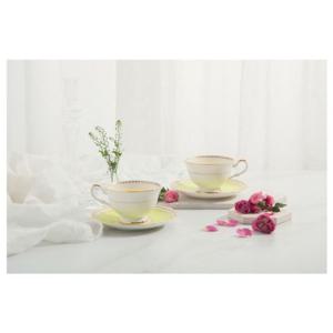 [한국도자기]  로얄애플그린 커피세트 4p