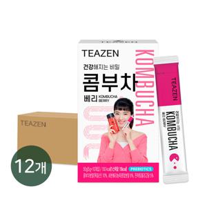티젠 콤부차 베리 10스틱X12박스(1카톤)