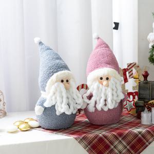 [3+1] 크리스마스 산타 인형 트리 장식 스노우 38cm 2컬러 꾸미기 소품 용품 오너먼트 데코